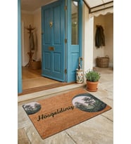 Valerine Life Kapı Önü Paspası 45x70cm Kaymaz Taban Dekoratif iç Dış Mekan Amazon Bambu Ormanı
