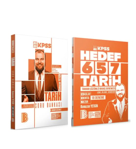 Benim Hocam 2026 KPSS Tarih Soru Bankası ve Deneme Seti 2 Kitap