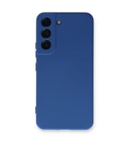 Samsung Galaxy S23 Kılıf Nano İçi Kadife Silikon - Mavi