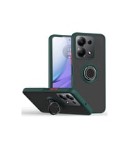 Redmi Note 13 Pro 4G Montreal Yüzüklü Silikon Kapak - Yeşil