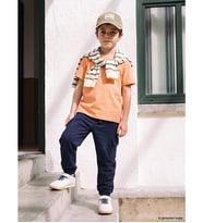 LCW Kids Lacivert Beli Lastikli Erkek Çocuk Jogger Eşofman Altı
