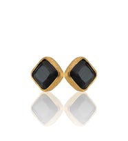 Kadir Jewellery 22 Ayar Altın Kaplama Kadın Minimal Küpe -El İşçiliği Ve Hipoalerjenik Küpe
