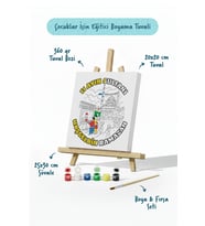 Ramazan Eğitici Boyama Seti Mahallede Ramazan Coşkusu (Şövaleli)