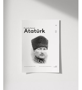 Çerçevesiz Poster Milli Mücadele Ruhu (Çok Renkli)