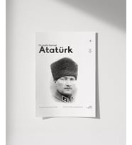 Çerçevesiz Poster Milli Mücadele Ruhu (Çok Renkli)