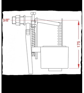 Japar 1/2 Kapatmalı Flatör