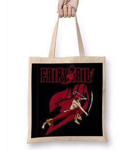 Fairy Tail Erza Scarlet Two Swords Anime Manga Bez Çanta Uzun Saplı