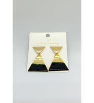 Golden Noir Küpe