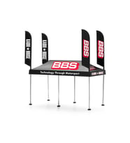 Mini GT Kaido House //199 BBS Tent V1 1/64 Model (Çok Renkli)