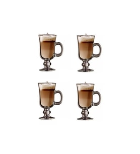 Irısh Latte Çikolata Bardağı 4'lü Set, şık ve kullanışlı tasarım