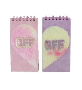 CEM DOLPHIN NP-215 PELUŞ TELLİ 19,5x10 cm BFF NOT DEFTERİ - TEKLİ