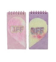 CEM DOLPHIN NP-215 PELUŞ TELLİ 19,5x10 cm BFF NOT DEFTERİ - TEKLİ