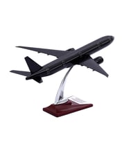 Zekupp - Maket Uçak - Boeing 777-300 1/200 - SİYAH ÖZEL TASARIM Model Uçak