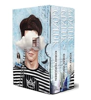 Gözlük Camdan Kalpler Seti - 3 Kitap Takım (Krem)