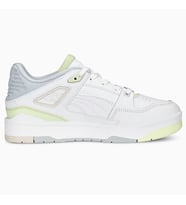 Puma Slipstream Women White Yellow Leather Sneaker Beyaz Sarı Kadın Hakiki Deri Günlük Spor Ayakkabı