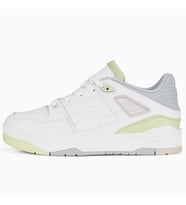 Puma Slipstream Women White Yellow Leather Sneaker Beyaz Sarı Kadın Hakiki Deri Günlük Spor Ayakkabı