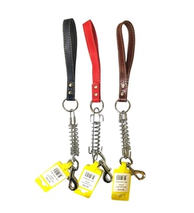 Cans SL111D Kısa Çelik Yaylı Gezdirme Tasması Çok Renkli 3 MM x 40 CM