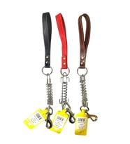 Cans SL111D Kısa Çelik Yaylı Gezdirme Tasması Çok Renkli 3 MM x 40 CM