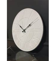 Markakanvas  Duvar Saati (Çap 50 cm - 80 cm ) (Beyaz)