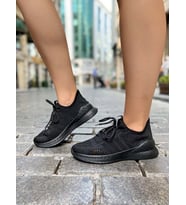 Kadın Sneaker Ayakkabı 925ZA038 (Siyah)