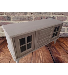 Tv Sehpa ST 17424  Windovs Nakış Klasik Model Ahşap Kayın RETRO Ayak HAM Elyapım