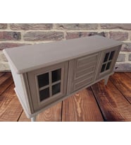 Tv Sehpa ST 17424  Windovs Nakış Klasik Model Ahşap Kayın RETRO Ayak HAM Elyapım