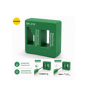 BK-210 Manyetik Mıknatıslandırıcı Magnetizer Demagnetizer - Manyetize ve Demanyetize Tornavida Ucu Aparatı