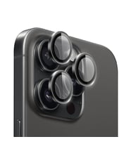 Vendas Apple iPhone 15 Pro Uyumlu Lens Guard Kamera Lens Koruyucu (Siyah)