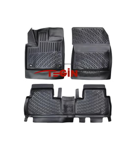 Citroen Berlingo Feel Paket 2023 3D Havuzlu Paspas Siyah