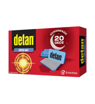 Detan Süper Mat Tablet 20'li Sivrisineksiz 20 Gece