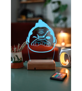 Kişiye Özel Dota 2 Pudge Karakteri 3D 16 Renk Dekoratif Led Lamba