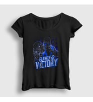 Presmono Kadın Siyah Sub Zero V2 Mortal Kombat T-Shirt 147833tt