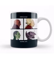 Demon Days Draculaz Vampire Days Kupa Bardak Porselen