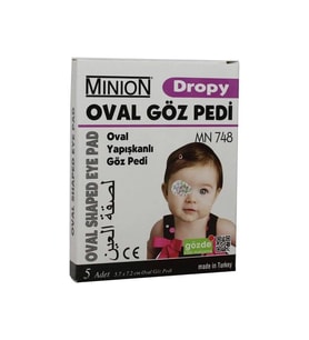 Minion Dropy Göz Pedi Çocuk 5'li
