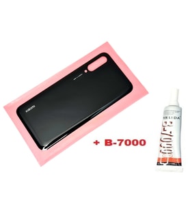 Xiaomi Mİ A3 Arka Pil Batarya Kapağı (CAM+B-7000) SİYAH