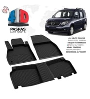 Mercedes Citan 4D Araca Özel Havuzlu Kauçuk Paspas 2008 ve Üzeri (Karışık)