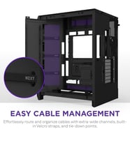NZXT H9 FLOW RGB 2025 CM-H92FB-R1 Dual Chamber Gaming EATX PC Kasası