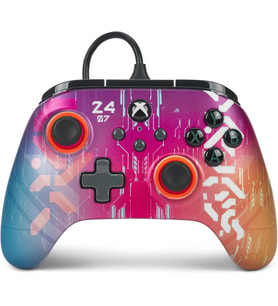 Powera Xbox Series XS Için Advantage Kablolu Oyun Kumandası - Cyber Style