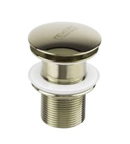 Newarc Basmalı Deliklsiz Sifon Üst Takımı Bronz 740772E