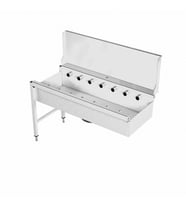 Electrolux Professional Derin Hazneli Ve Sırtlı Kısa Silindirli Konveyör, 1400 Mm HSSRDB14SB