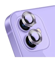 Microsonic Apple iPhone 12 Mini Tekli Kamera Lens Koruma Camı Lila