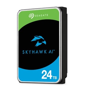 24 TB SEAGATE 3.5 SKYHAWK AI SATA 512MB 7/24 GUVENLIK ST24000VE002 (5 YIL RESMI DIST GARANTILI)