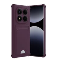Xiaomi Redmi Note 14 Pro 4G Kelvin Kartvizitli Silikon - Derin Mor