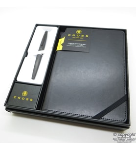 Cross ATX Dolma Kalem + Defter Seti  Cross Kalem  İsme Özel Kalem