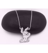 Bugs Bunny 925 Gümüş Kolye