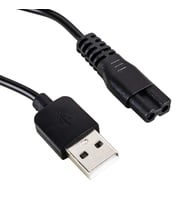 Ayt Tıraş Makinaları İçin Usb Şarj Kablosu 1 Metre Tıraş Makinası Elektirik Kablosu No:1 
