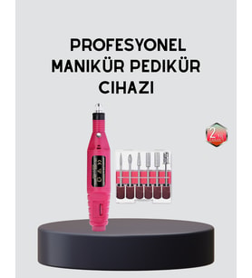 Tırnak Matkap Makinesi – Profesyonel Manikür Pedikür Cihazı, Ayarlanabilir Hız ve Sessiz Çalışma