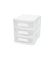 TONTON - NO:1 ÇEKMECE 3 KATLI 18.5X27X22.2CM (5343)