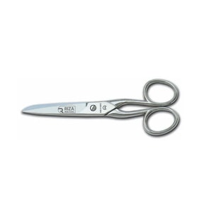 Rıza A4431-5 İplik ve Saya Makası No: 5 inç / 12,70 cm - Nikel Kaplama