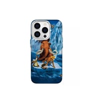 Iphone 13 Pro Uyumlu Buz Devri Tasarimli Lüks Silikon Kilif (Çok Renkli)